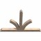 Ekena Millwork Richland Smooth Timber Gable Bracket, Douglas Fir, 84"W x 56"H x 5 1/2"D x 5 1/2"F, 16/12 Pitch GBW084X56X0606RIC00SDF - alternate 2